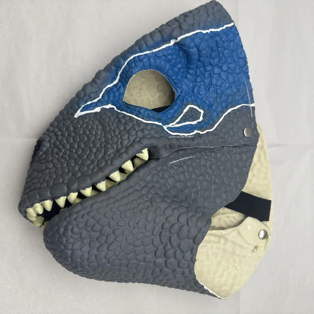 Animal Dinosaur Mask Dino Masks for Adults & Kids Opening Jaw Realistic Latex...